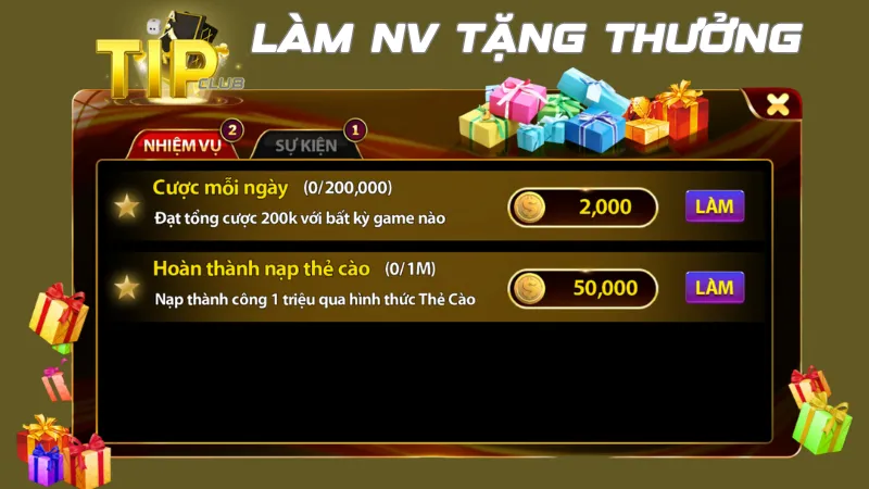 Một vài ưu đãi và khuyến mãi TipClub đặc biệt được cập nhật mỗi ngày