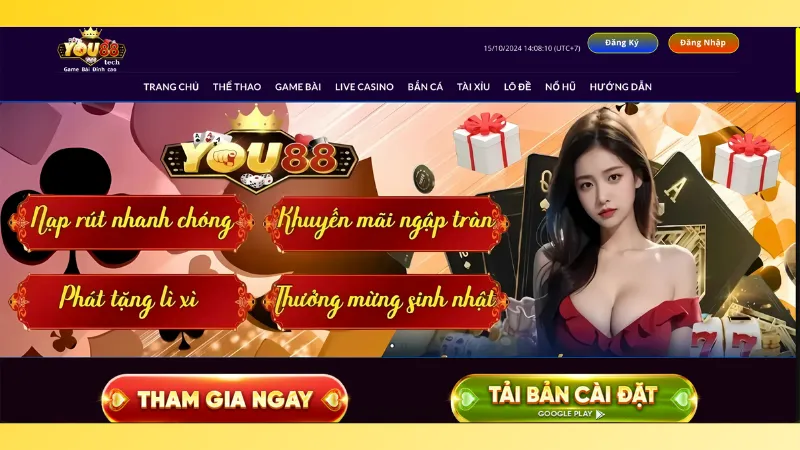 You88 là cổng game bài uy tín đáng tin cậy